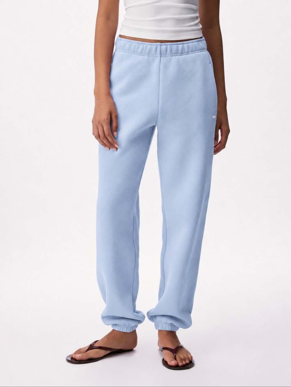 Roots Womens Cloud Sweatpant Baby Blue Small